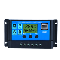 SYGG-SC-A 12v 24v Solar Panel Charge Controller Intelligent Regulator 10A 20A 30A 40A 50A 60A PWM Solar Charger Controller