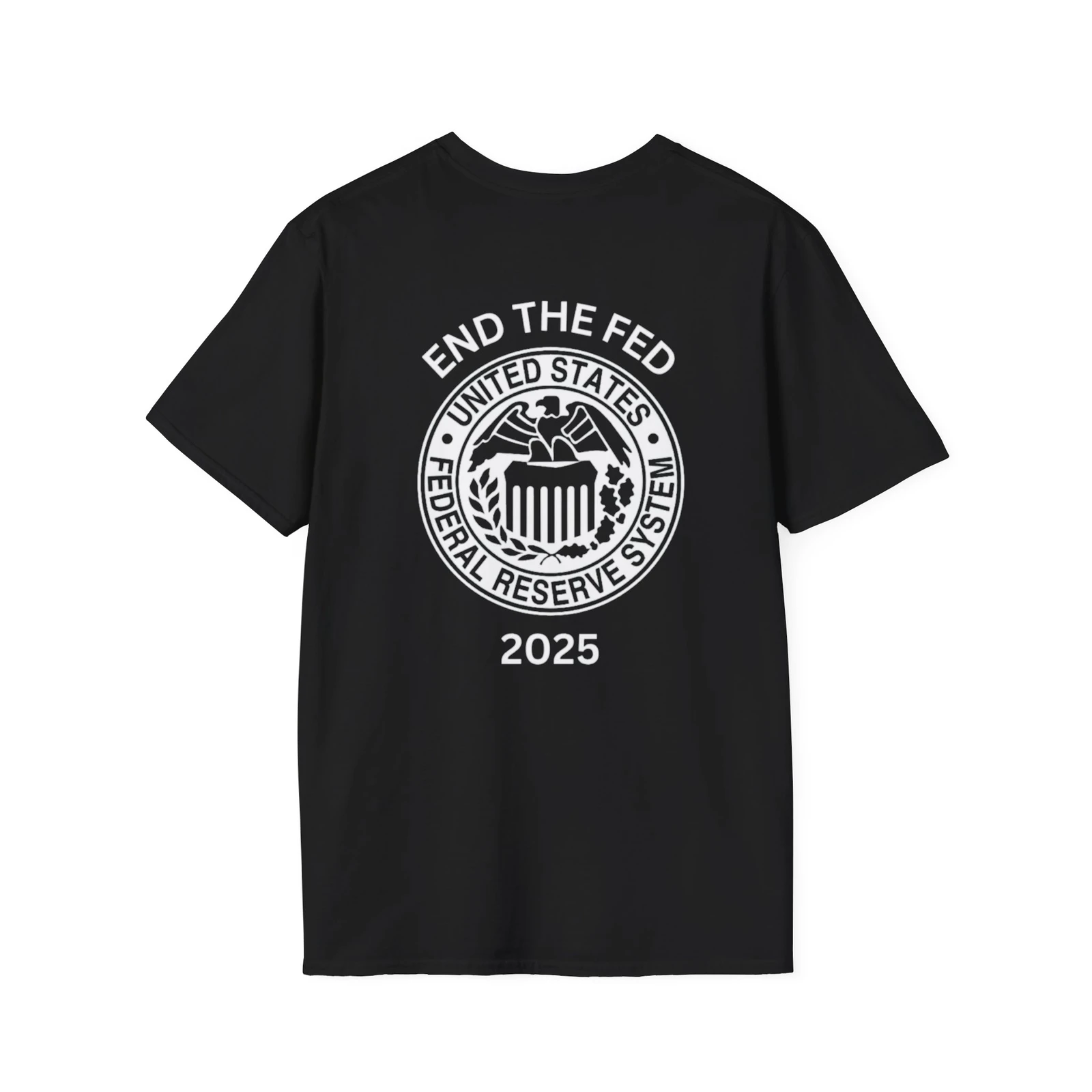 تي شيرت End the Fed 2025 Federal Reserve، تي شيرت احتجاجي، ملابس نشط،