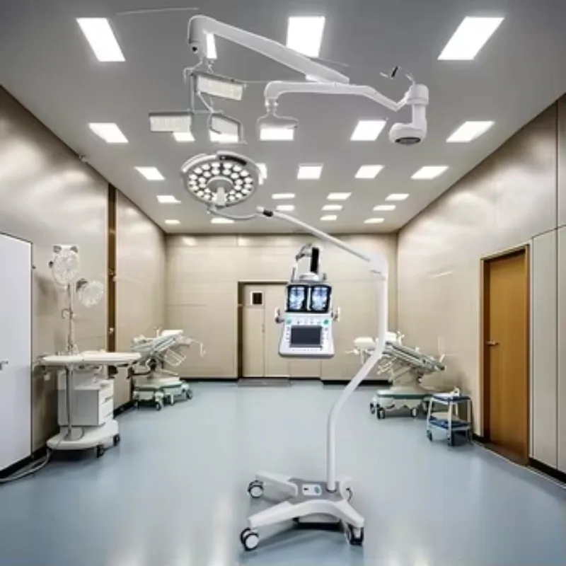 YG-400L medical operating room light LED inspection surgical light with auxiliary lighting, operating light