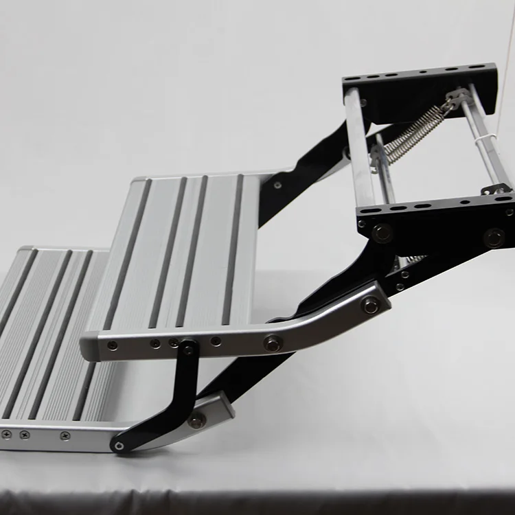 High Quality Cheap Price Aluminum Alloy Material Manual Double Step For Different Types Of RVs