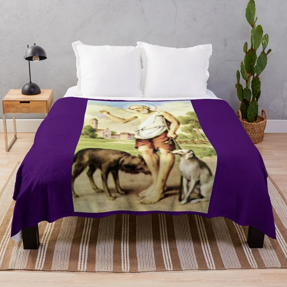 

san lazaroThrow Blanket Decorative Blankets