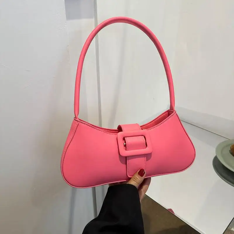 

2024 Four Seasons New French Niche Bag Women's High-Quality Fashion Versatile Underarm Bag Single Shoulder Diagonal Crossbody Ba