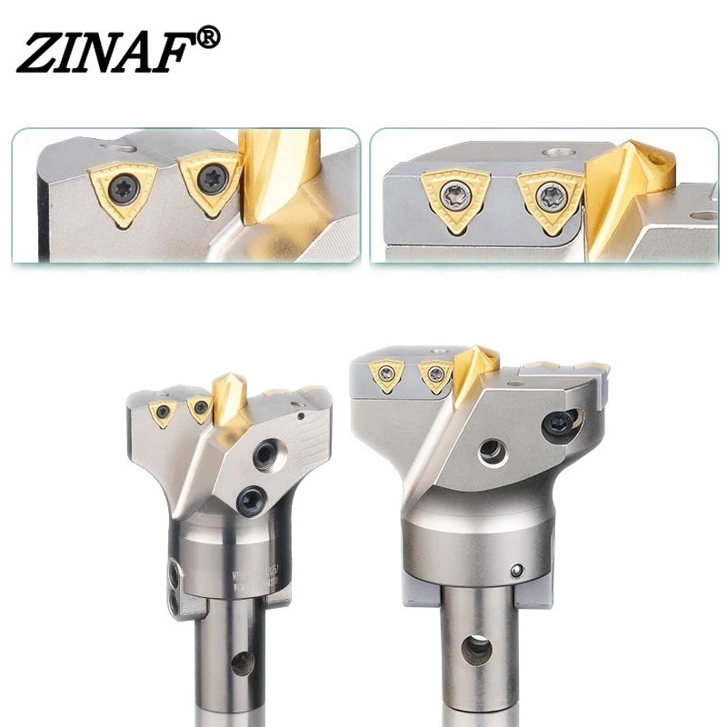 VMD 45-160mm Adjustable Large-Diameter Deep Hole Indexable Drill Bit U-Drill Drilling Tool for WCMX WCMT Insertion