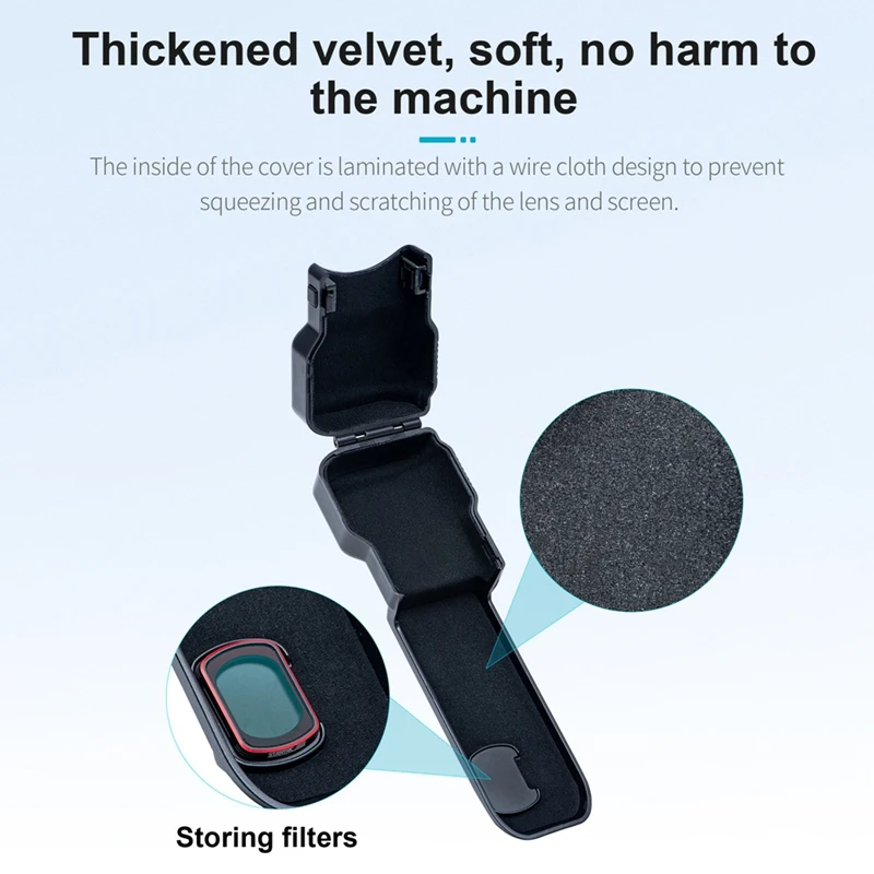 DJI OSMO Pocket 3 Camera Lens Cap, Screen Protect Cover, Anti-Scratch, Anti-Fall Guard Case, Gimbal Fix, Acessórios Shell, Esportes