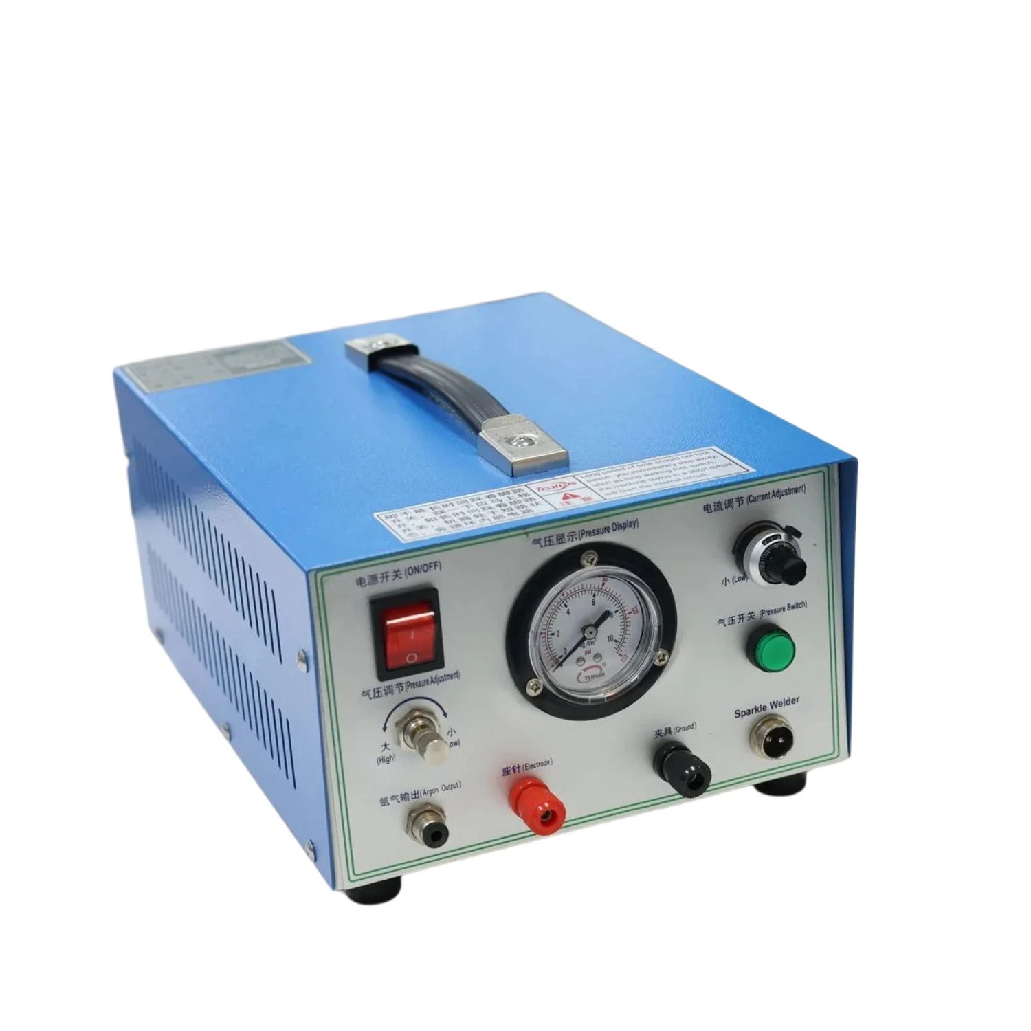 

50A Spot Welding Machine Jewelry Handheld Small Laser Welder 450W Coil Bracelet Interface Soldering Tool