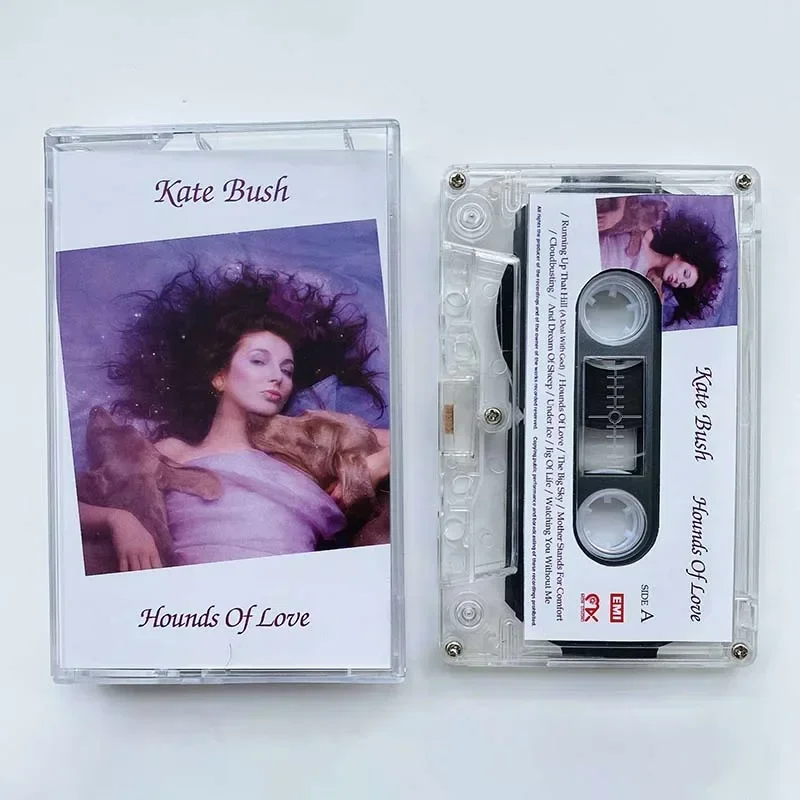 Kate Bush Music Tape Hounds of Love Album Running up That Hill(A Deal With God)Cassettes Cosplay Walkman Recorder Soundtrack Box