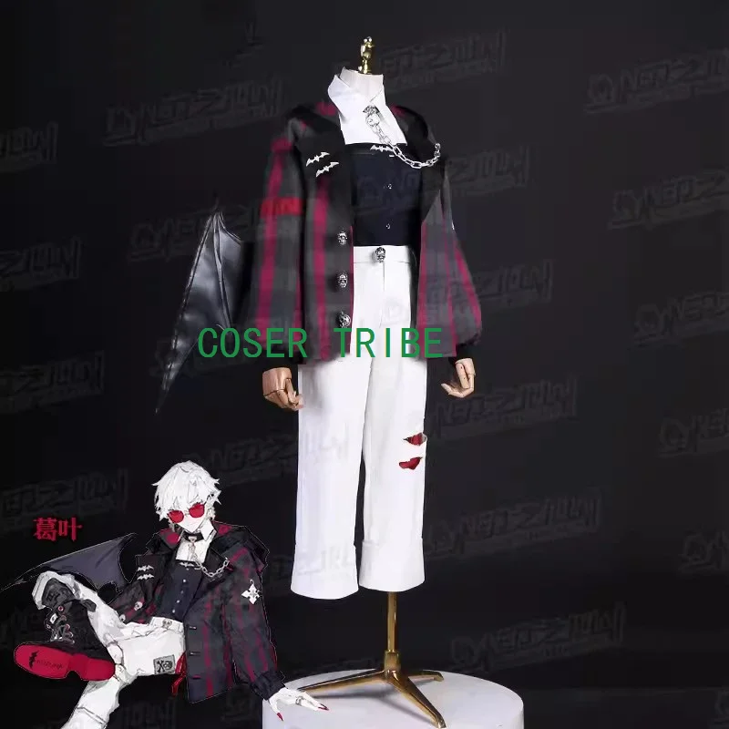 COSER TRIBE Vtuber Nijisanji Kuzuha Game Suit The 6th Anniversary New Clothes Cosplay Costume Halloween Party Role Play Outfit