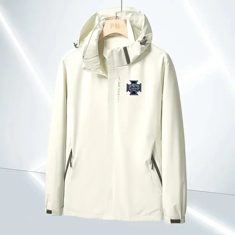 سترة خارجية جديدة ملابس رياضية بطبقة واحدة ملابس رقيقة مقاومة للرياح ومقاومة للماء للرجال والنساء