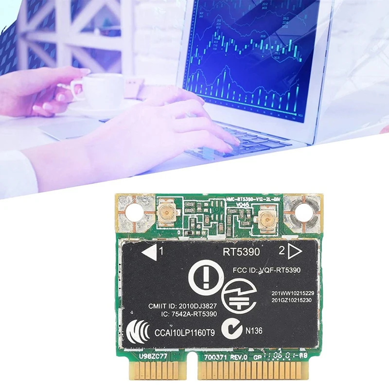 RT5390 Half Mini PCI‑E Interface 802.11B/G/N Wireless Network Card Wifi Adapter Only For HP Computer