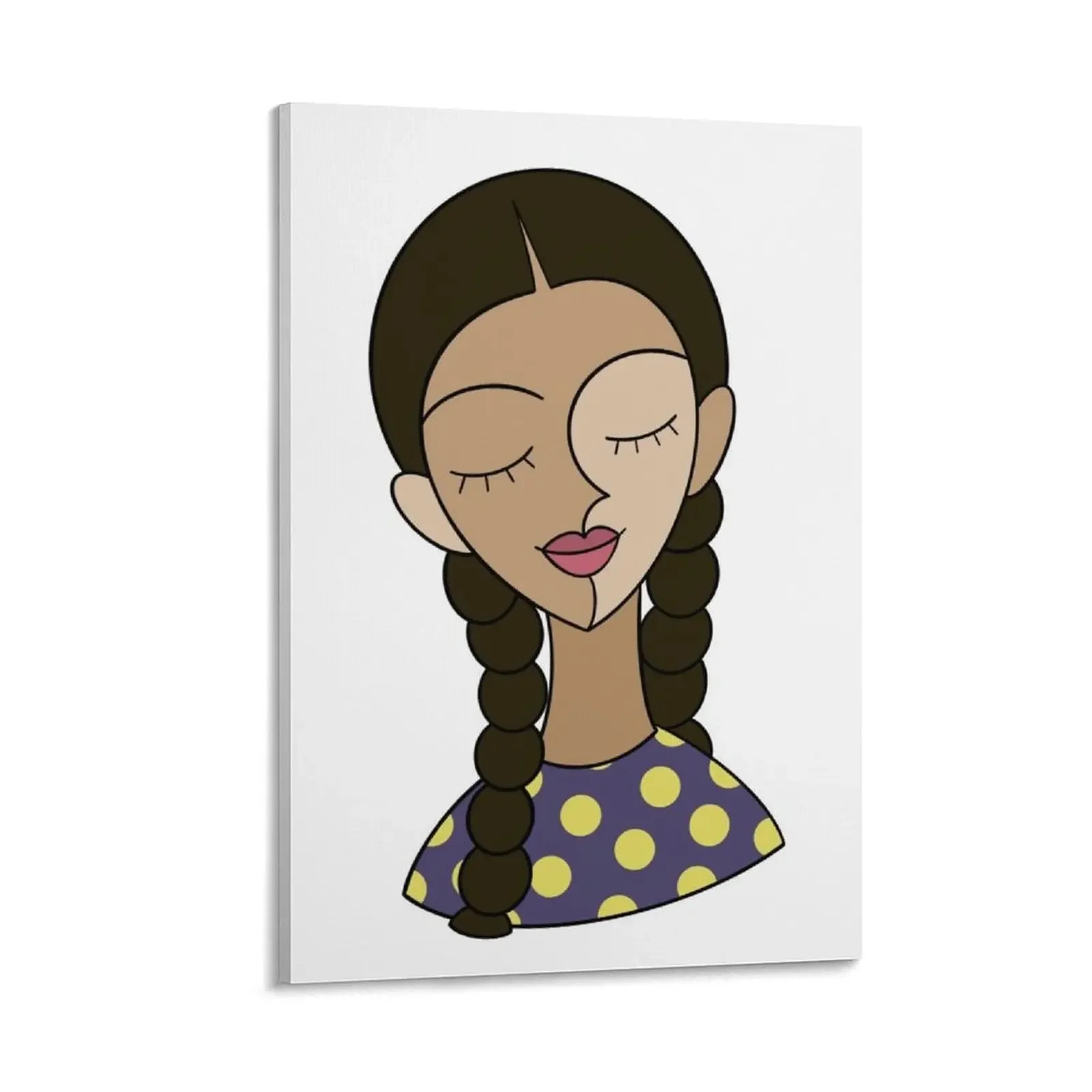 

Woman’s traditional hairstyles 01 Canvas Painting ornaments for home Bedroom deco korean room decor
