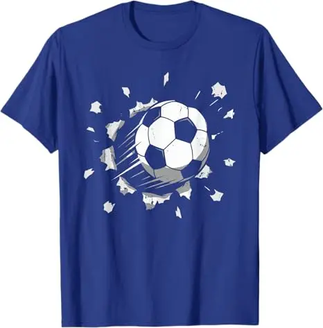 Das Leben besteht aus Toren und Vorlagen. Lustiges Zitat. Fußball-T-Shirt für Jugendliche. Y2k. Cooles Fußball-T-Shirt mit Fußballball-Grafik. Fußballspieler-Spruch-T-Shirt. Neuheit. – Detail 12