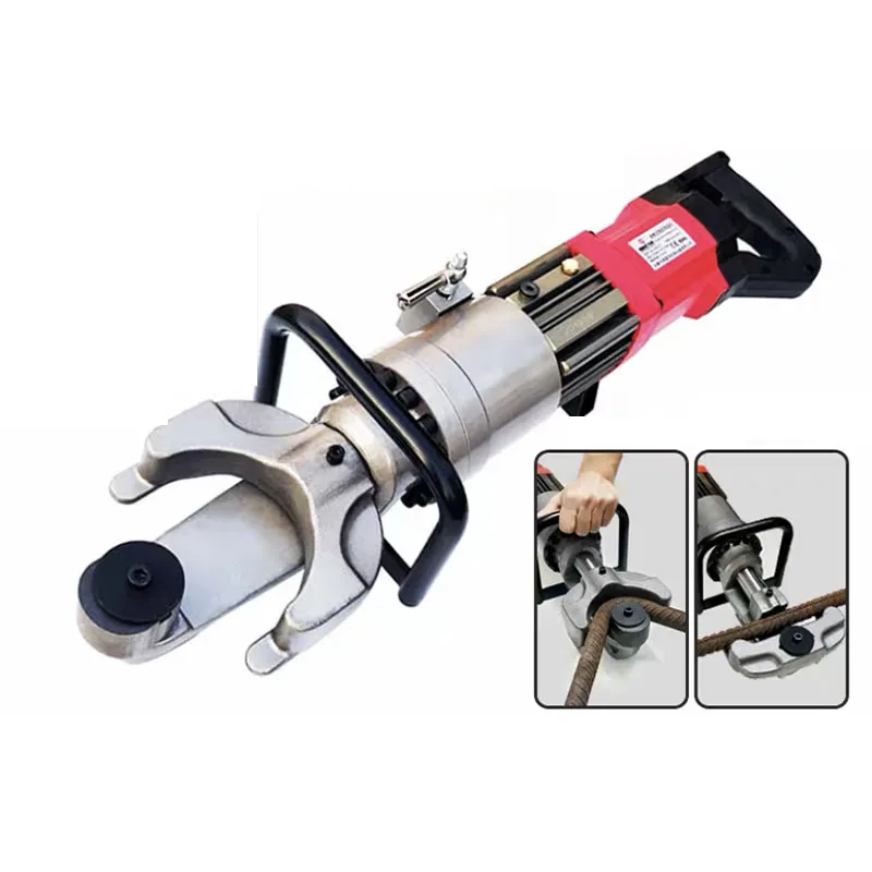 

1150W Handheld Hydraulic Steel bending+ straightening machine Electric Steel bar bender 4-25mm Steel bar straightener 16-25mm