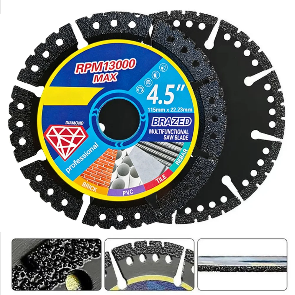 Diamond Composite Multifunctional Cutting Saw Blade Ultra-thin Saw Blade Ceramic Tile Glass Cutting Disc for Angle Grinder