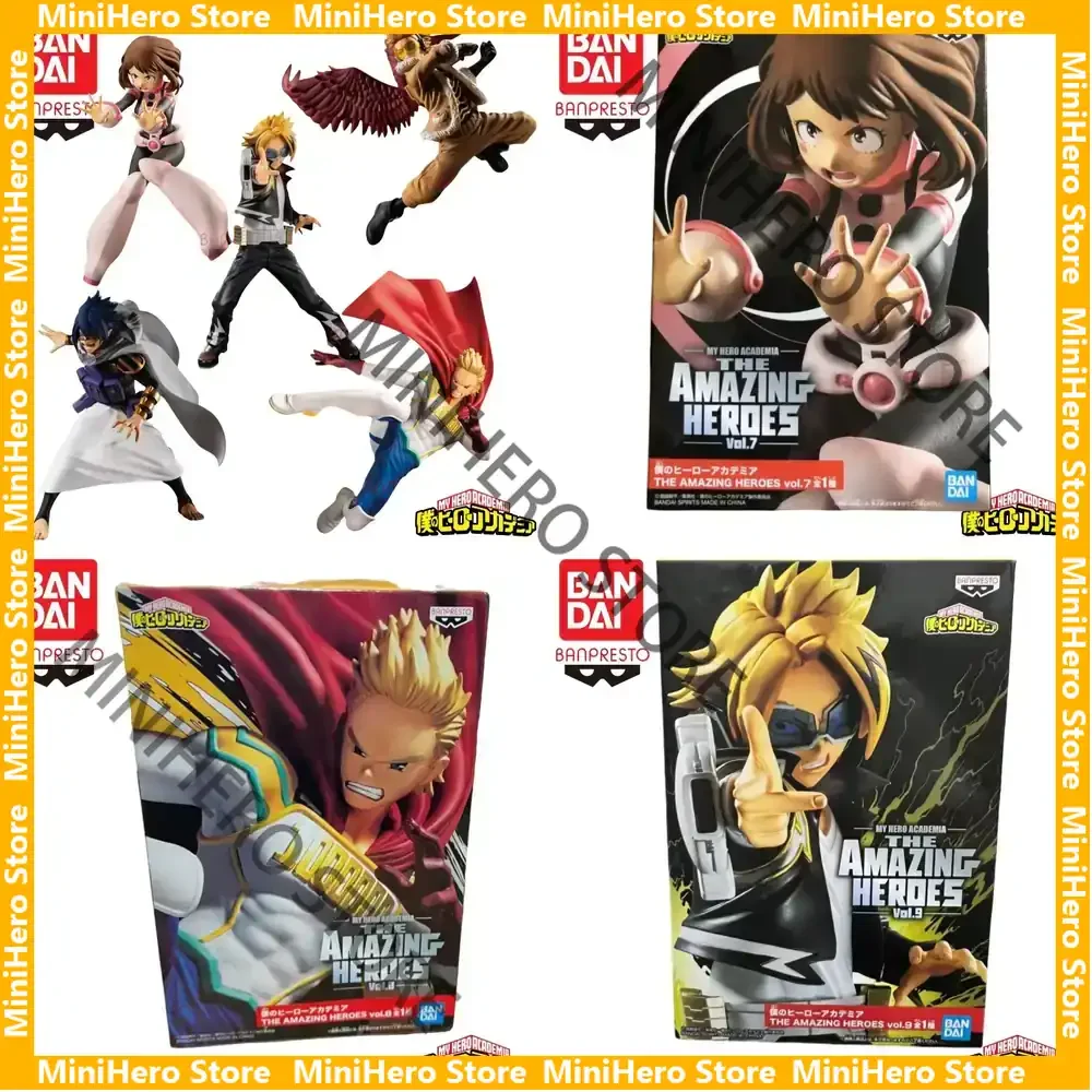 

In Stock Original Bandai Banpresto My Hero Academia Action Figure Vol 7-12 PVC 1/8 Display Collectible