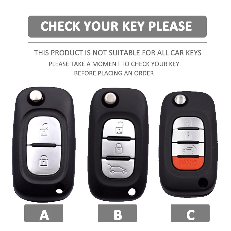 2 3 4 Button Silicone Car Key Cover Protect Skin Case for Renault Modus Clio Megane Kangoo Sandero Duster Captur Twingo Keychain