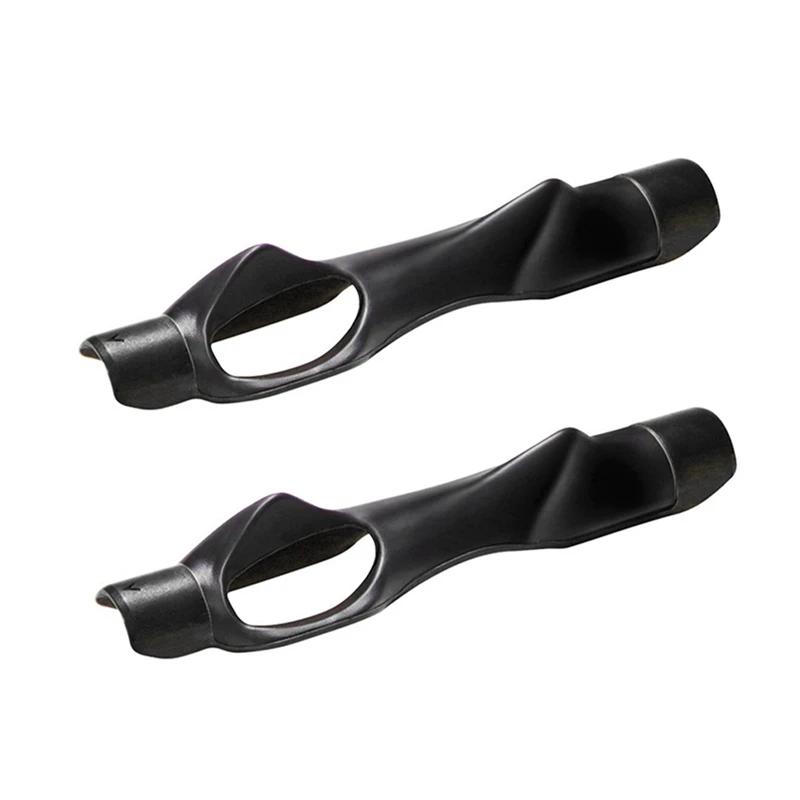 

2X Golf Grip Training Aid Golf Club Handle For Swing Grip Trainer Left Right Hand Practice Aid,Black