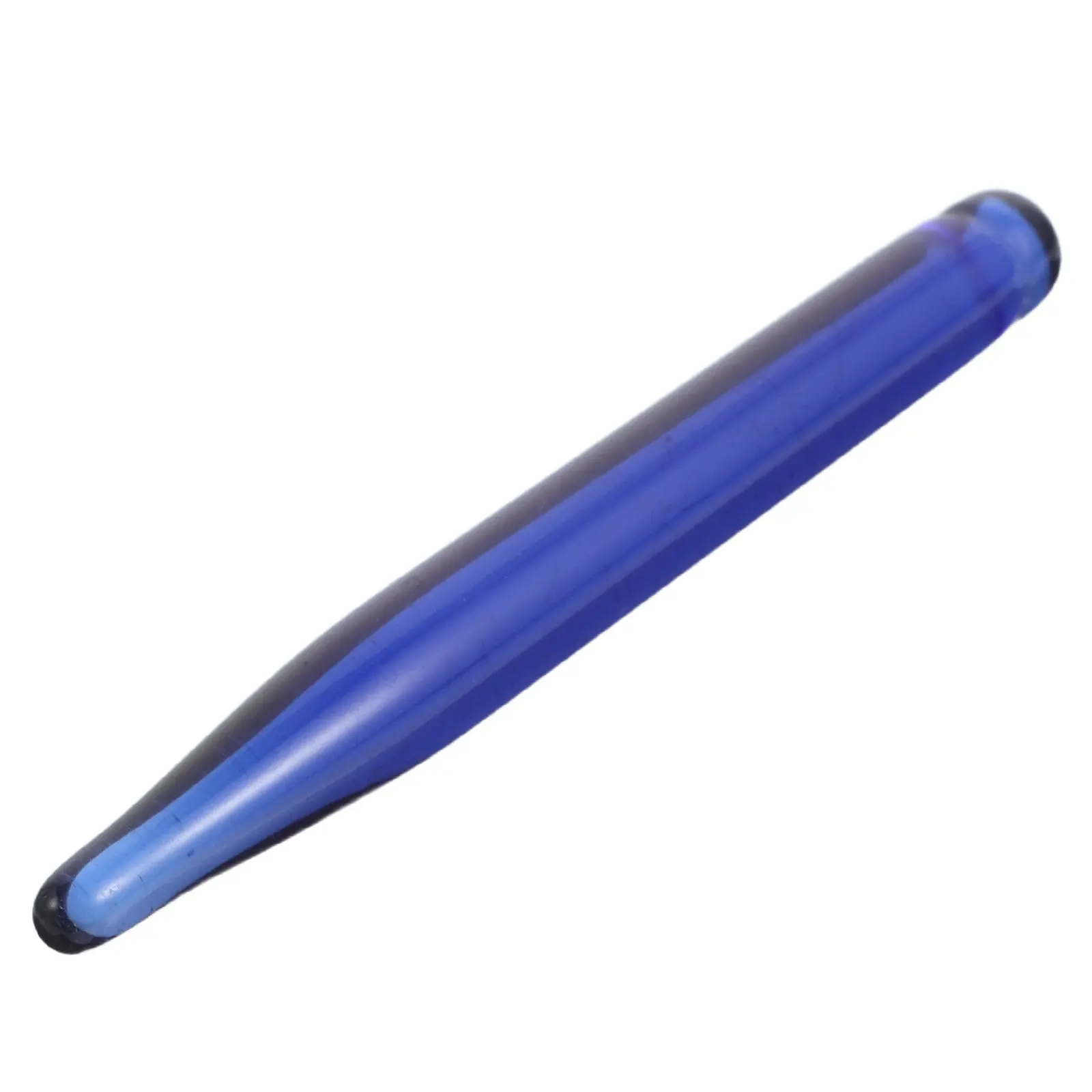 

Blue Crystal Facial Gua Sha Tool Pen Shape Hand Polished Face Massager Eye Massage Stick Cooling Rejuvenation