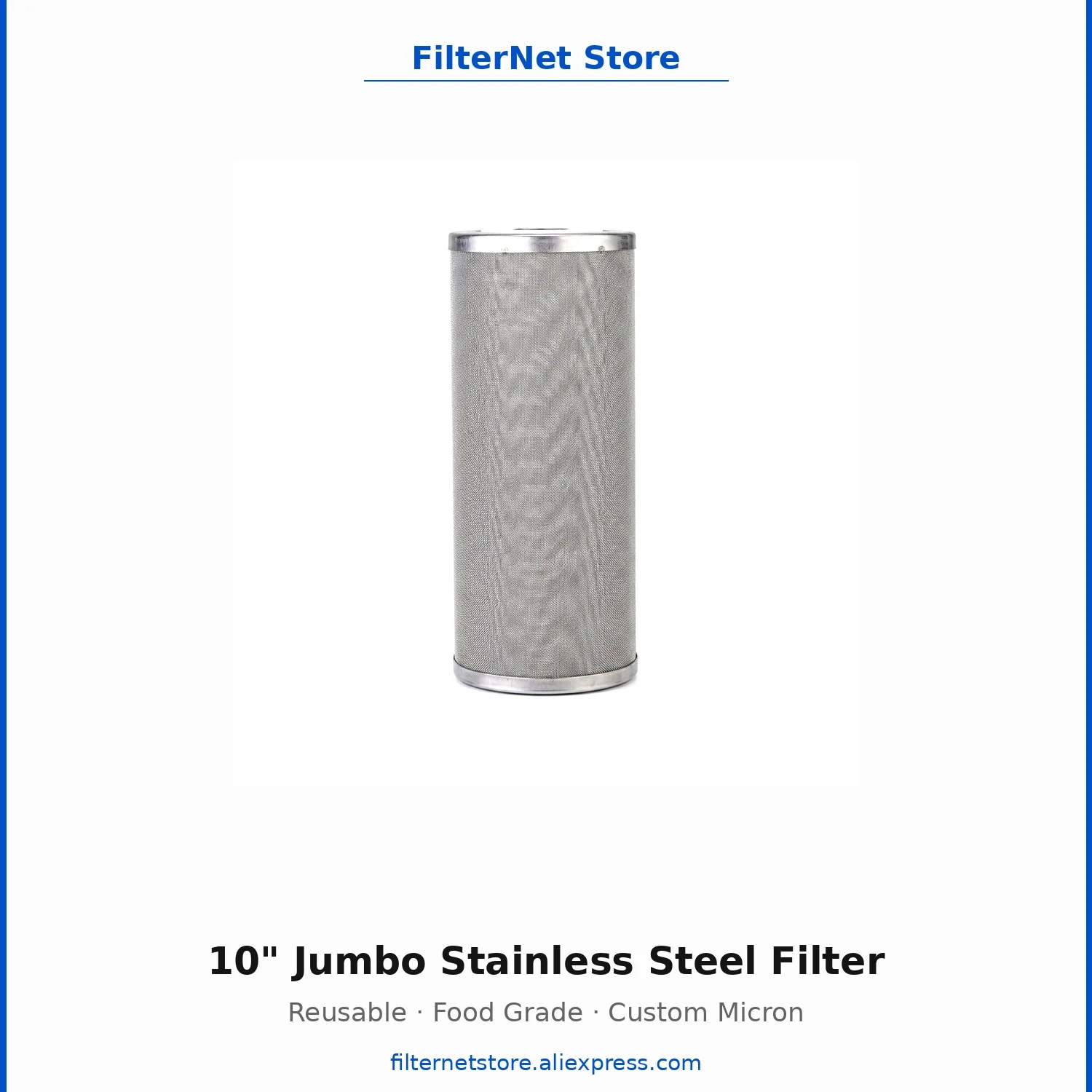 10'-x-45'-jumbo-stainless-steel-filter-cartridge-10-inch-big-blue-big-fat-reusable-washable-304-mesh-water-prefilter-sediment