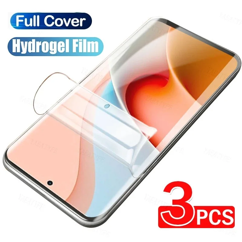 

3Pcs Hydrogel Film For TCL 605 501 505 406i 406 405 408 403 30 30E 305 Screen Protector Not Glass