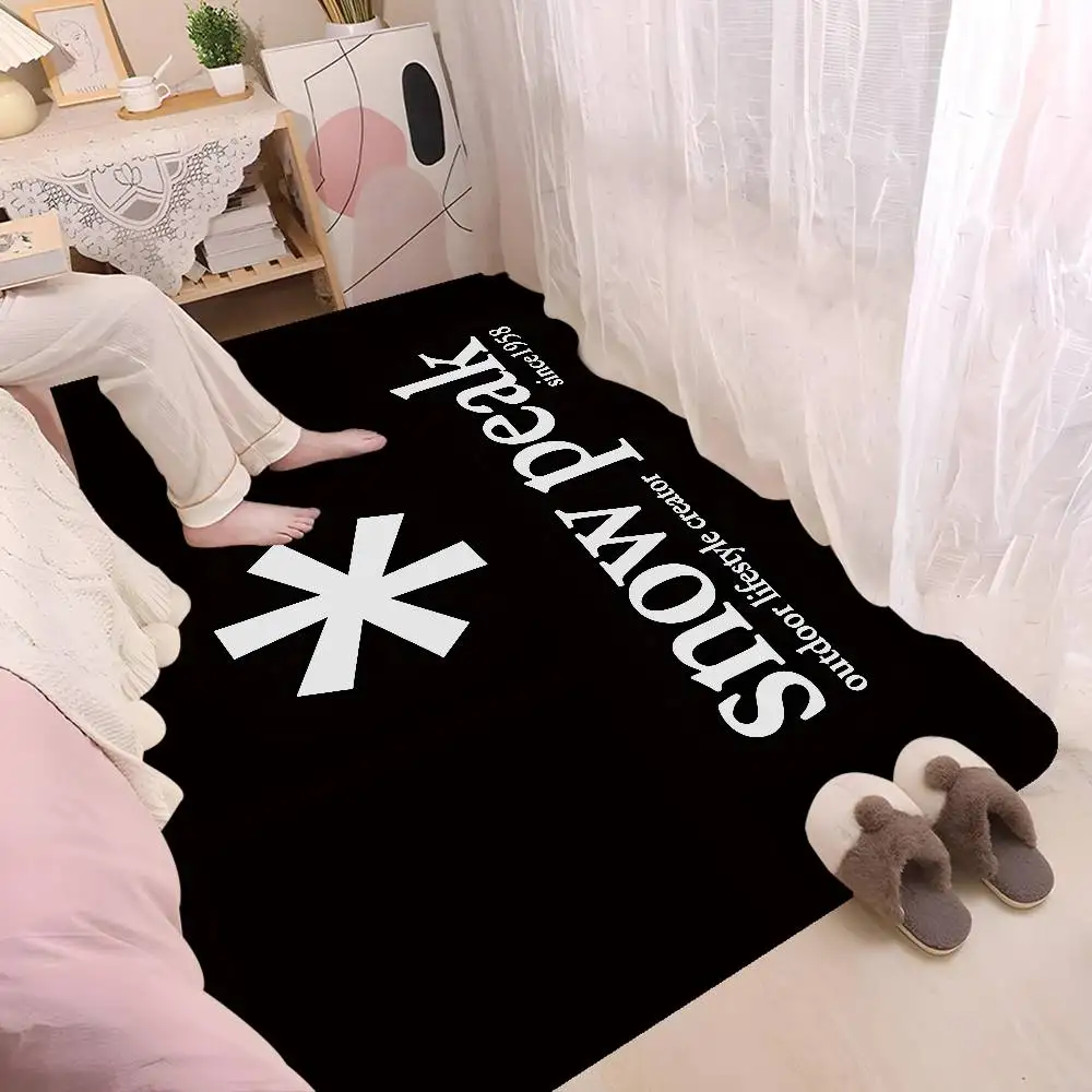 S-Snow Cool Super P-Peak Room Mats Cheaper Anti-slip Modern Living Room Balcony Printed Welcome Rug