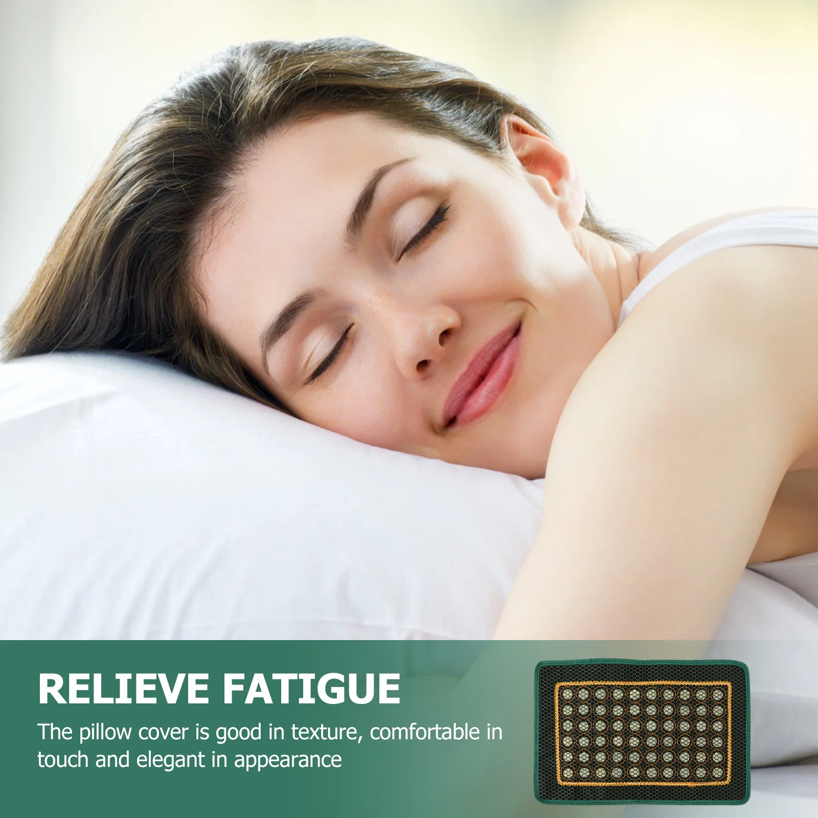 1Pcs Jade Neck Pillowcase Stylish Decorative Pillow Cover Delicate Protector for Sofa Couch Bed Living Room Car