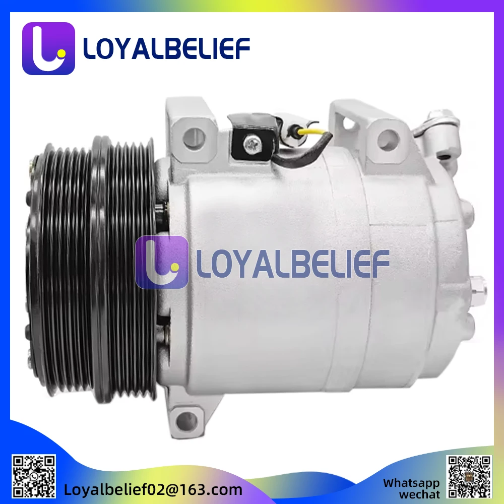 AC Compressor For Volvo V50 2.4L L5 05-07 V50 2.5L L5 05-11 S40 2.5L L5 04-09 30767273 30780330 8602925 8603656 3M5H19D629MK