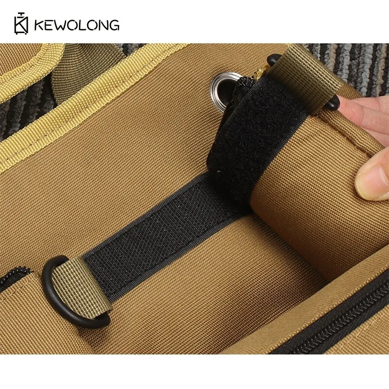 Borsa per attrezzi in tela Organizzatore per carpentiere per elettricista con portaoggetti portatile per veicoli Portautensili industriale per riparazioni