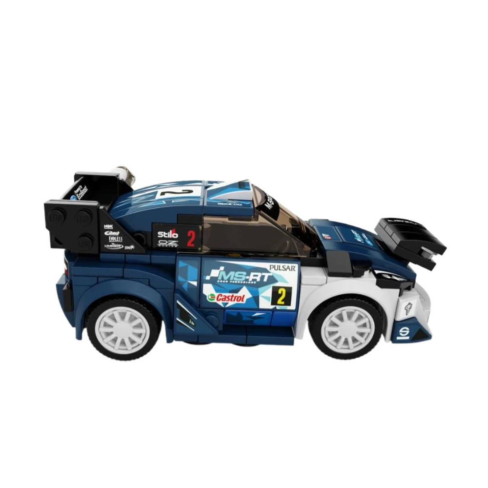 Limited Edition Speed Champions Fiesta M-Sport WRC 75885 Building Blocks Kit Model Moc Bricks Toys For Boys Gifts For Children