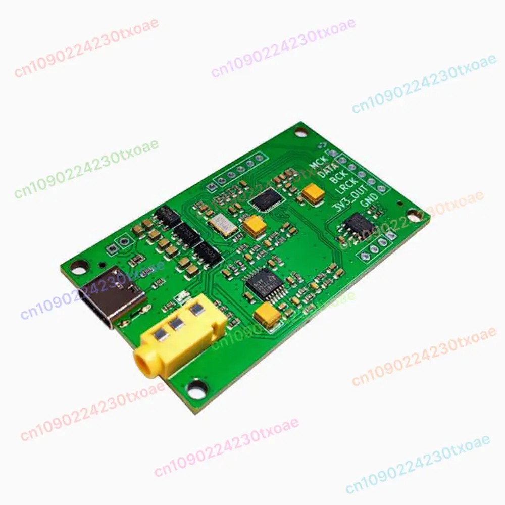 ES9038Q2M I2S DSD digital audio input DAC decoding board, development board demo demonstration module