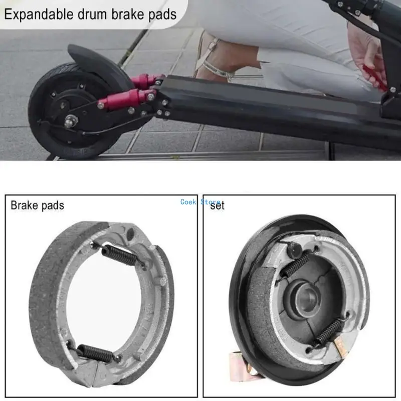 

11UE Electric Scooter Safety Front Brake Pads Electric Scooter Replacement Shoe Parts