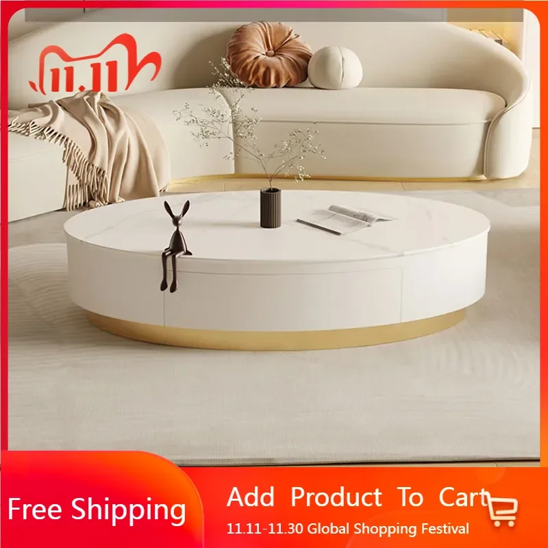 

Белые японские журнальные столики, современный дизайн, овальные журнальные столики для спальни, роскошная минималистичная мебель Mesinhas De Cabeceira, мебель для дома