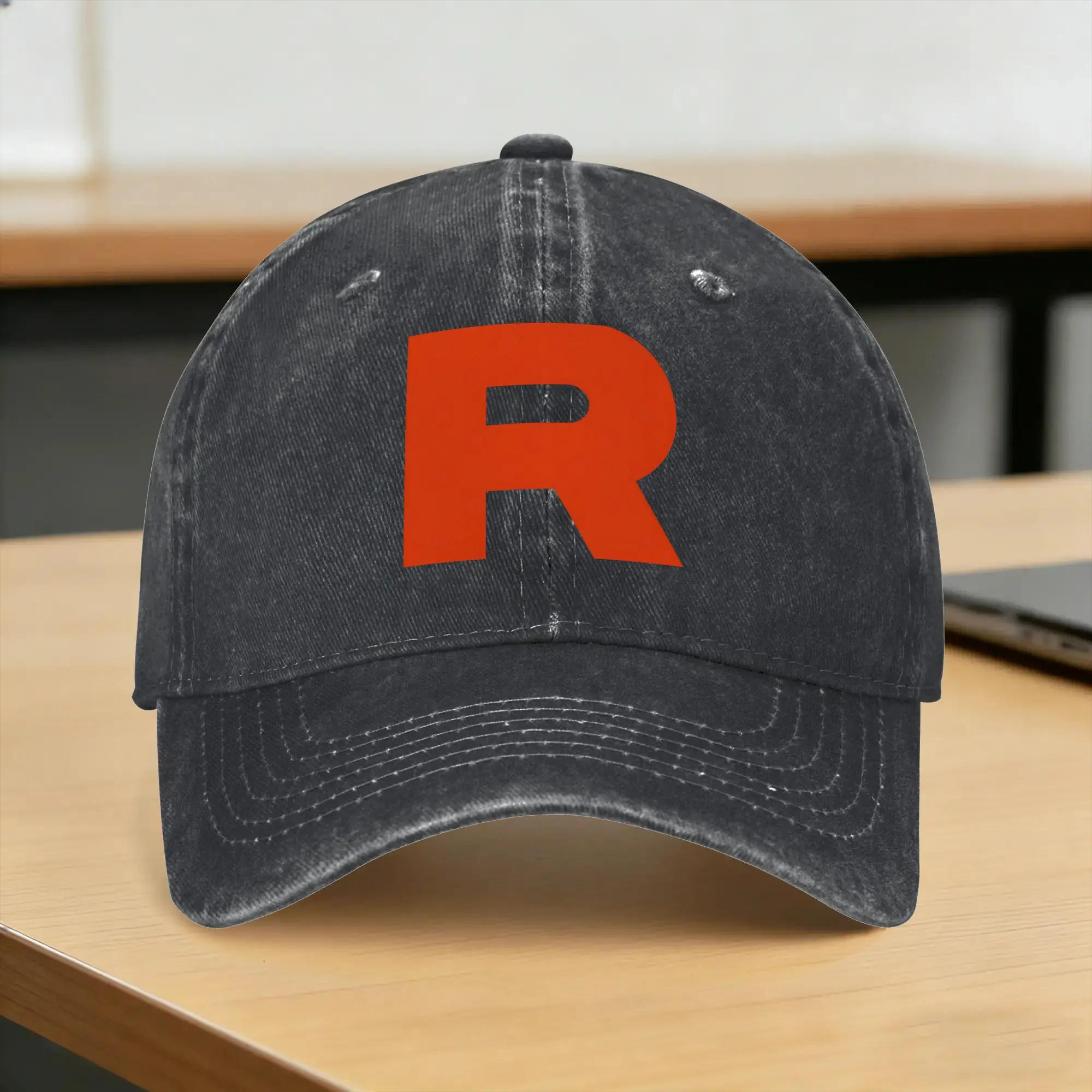 Team Rocket Logo Sun Baseball Cap  Female Male Print Hip Hop Hats Spring y2k Cool Hunting Camping Sunscreen Baseball Caps