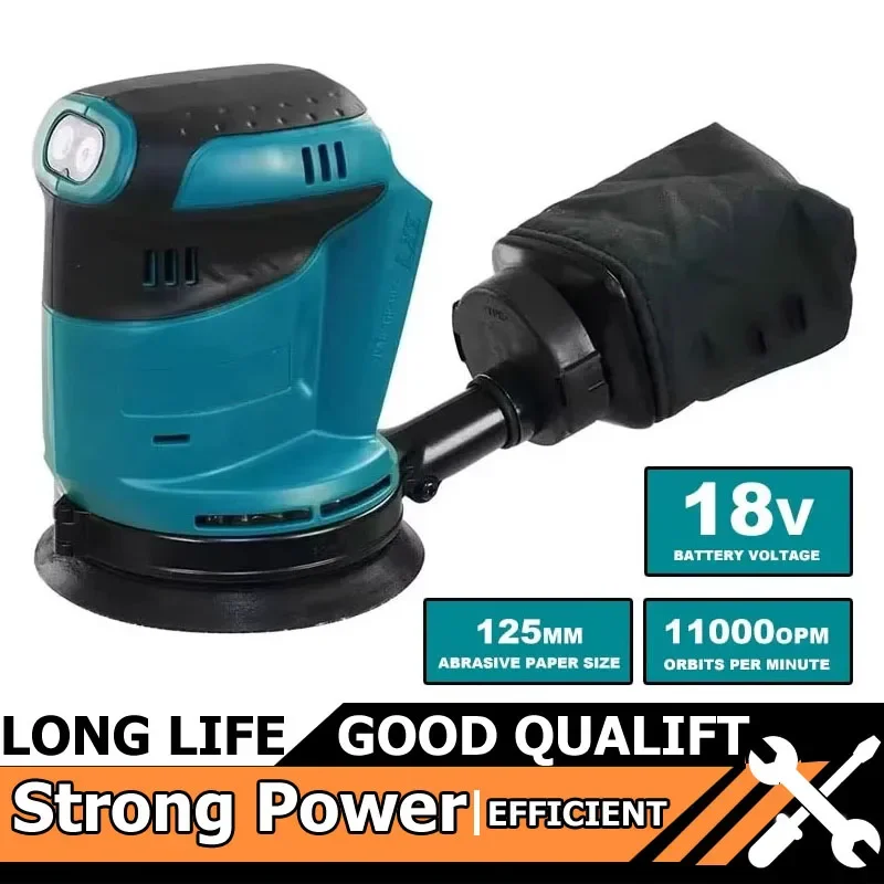 ホットフィットマキタ DBO180Z 18V ブラシレスコードレス充電式ディスクランダムオービタルサンダー木工研磨パテ研磨機