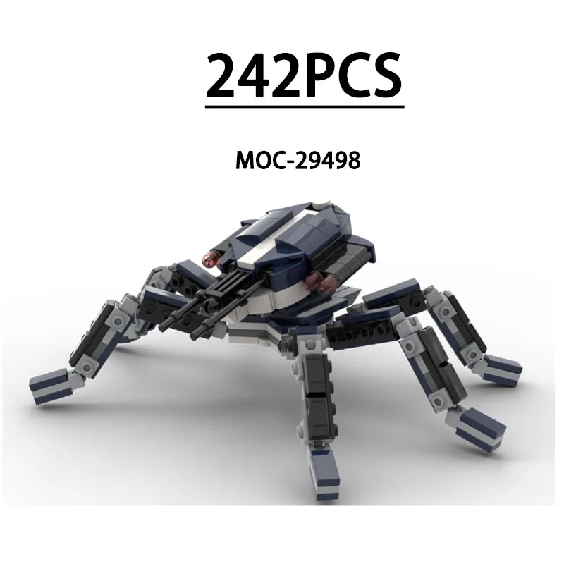 Building Block MOC-29498 Mechanical Mecha Toys 242PCS Suitable for Little Boys, Children's Birthday Decorations, Christmas Toys