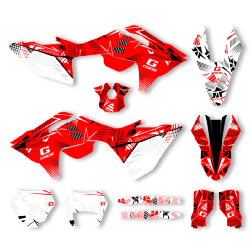 

SPACE Motorcycle Graphics Decals Stickers for GASGAS 2024 2025 2026 EC MC Decals Stickers Kits 001
