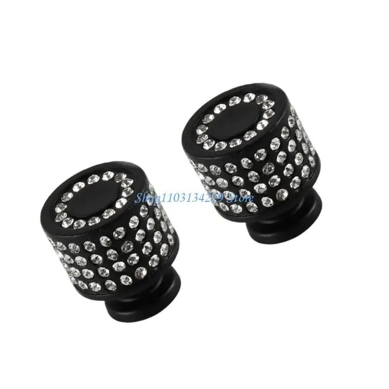 N5KC 2Pcs Strong ABS Furniture Handles with Stone Finish for Home