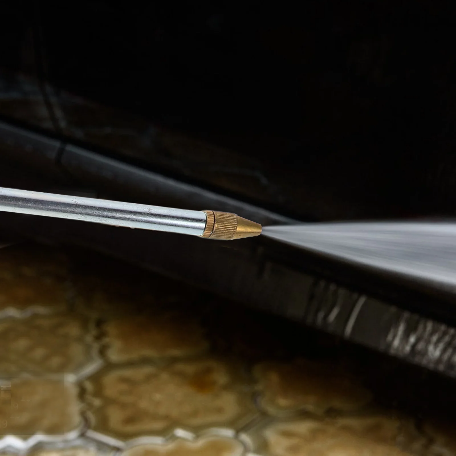 

Universal Car Wash Tool High Pressure Spray Lightweight Portable Durable Efficient Engine Cleaner Hose Nozzle Cleaning Nozzle