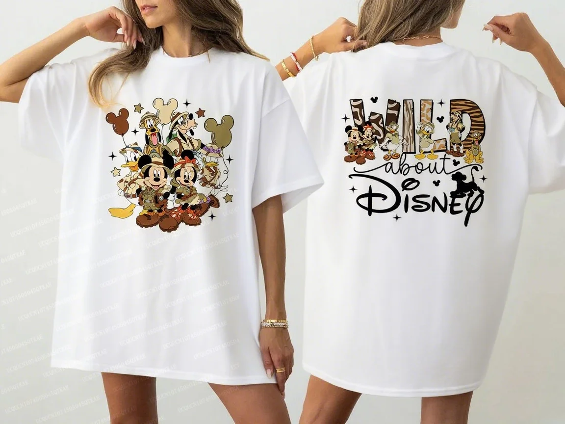 حار بيع الصيف 2025 ديزني جولة الأسرة تي شيرت الوالدين والطفل ديزني العالم عطلة T زوجين الأسرة السفر الوالدين والطفل الملابس #5