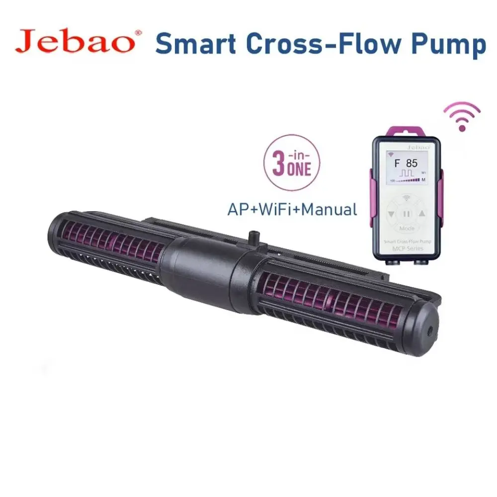 Jebao/Jecod MCP-70 WiFi App Control Smart Aquarium Fish Tank Cross-Flow Circulating Pump Wavemaker with LCD Display Controller