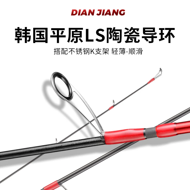 dongjin fishing pole jc7214tj HIONJIN Carbon Road Rod M Adjustable Gun Handle Boat Fishing Rod(1.8) : Sports & Outdoors Built around premium Japanese 24 13 Fishing Jinx Casting Rod