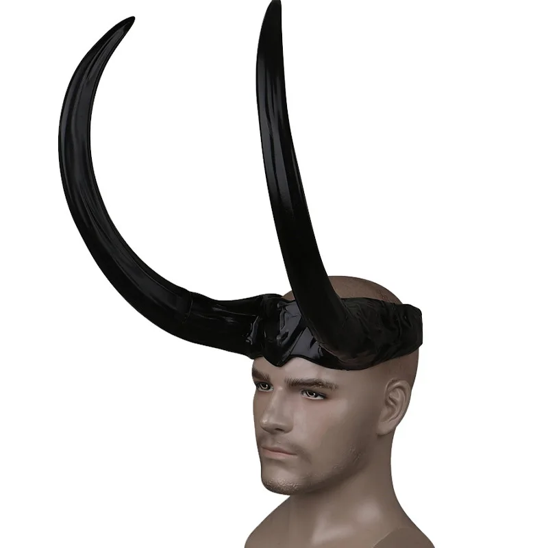 Loki Cosplay Fantasy Mask Male Superhero Disguise Costume Accessories Adult Men Roleplay Fantasia Headwear Male Masquerade Props