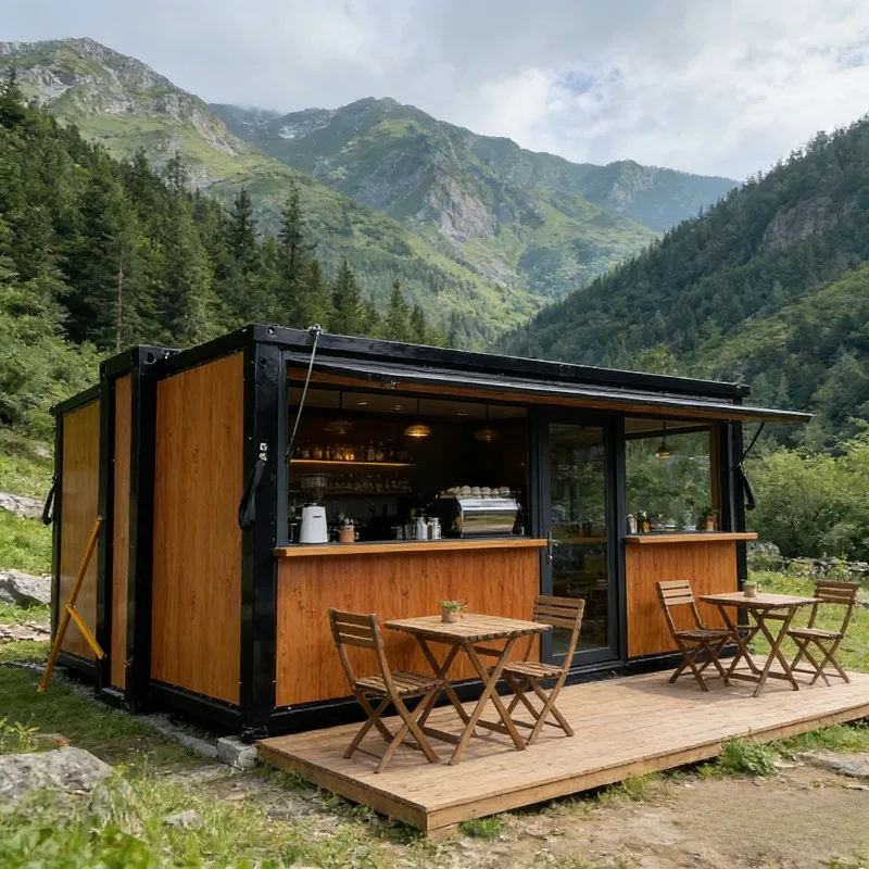 Spot Direct Sale 20Ft 40Ft Expandable Container Prefabricated House 5 Bedroom Villa Prefab Living Mobile Home Casa Contenedor
