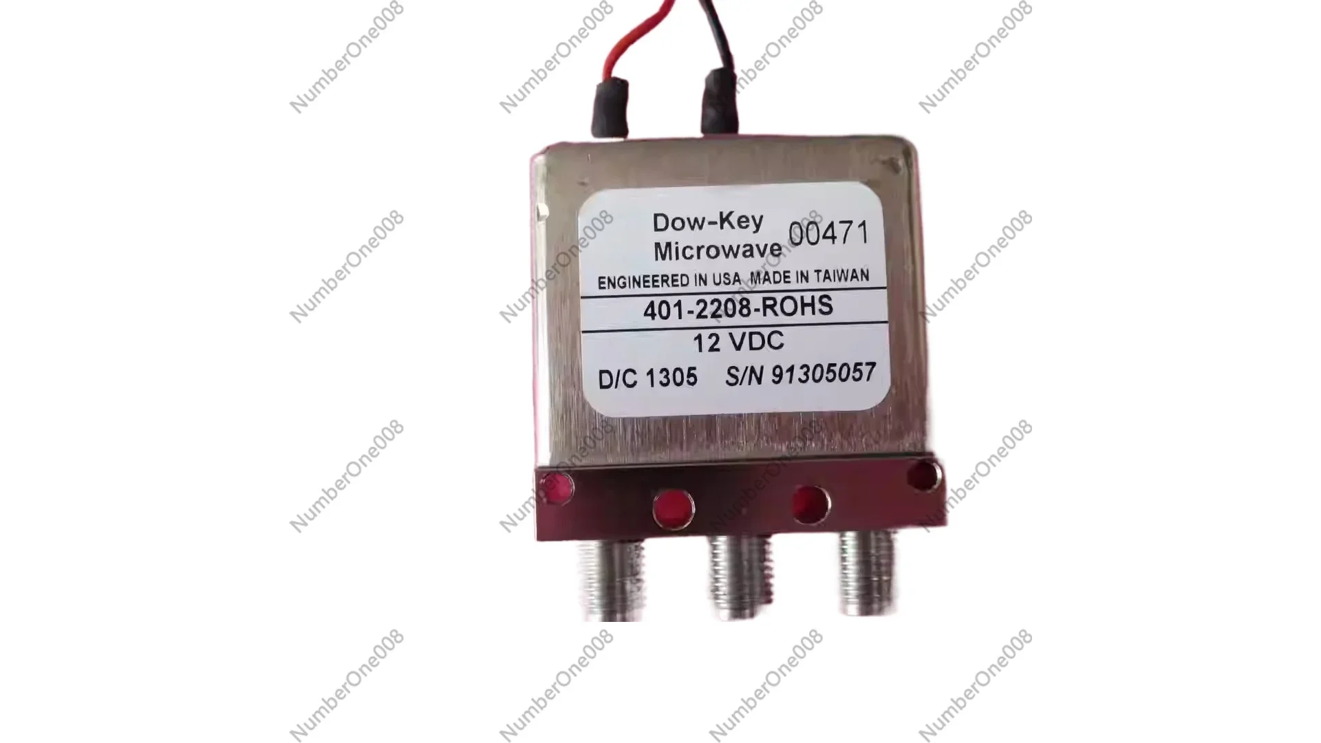 For DC-18GHz SMA 12V 300W Two-wire Control Single-pole Double-throw RF Microwave Coaxial Switch, Disassembly Parts