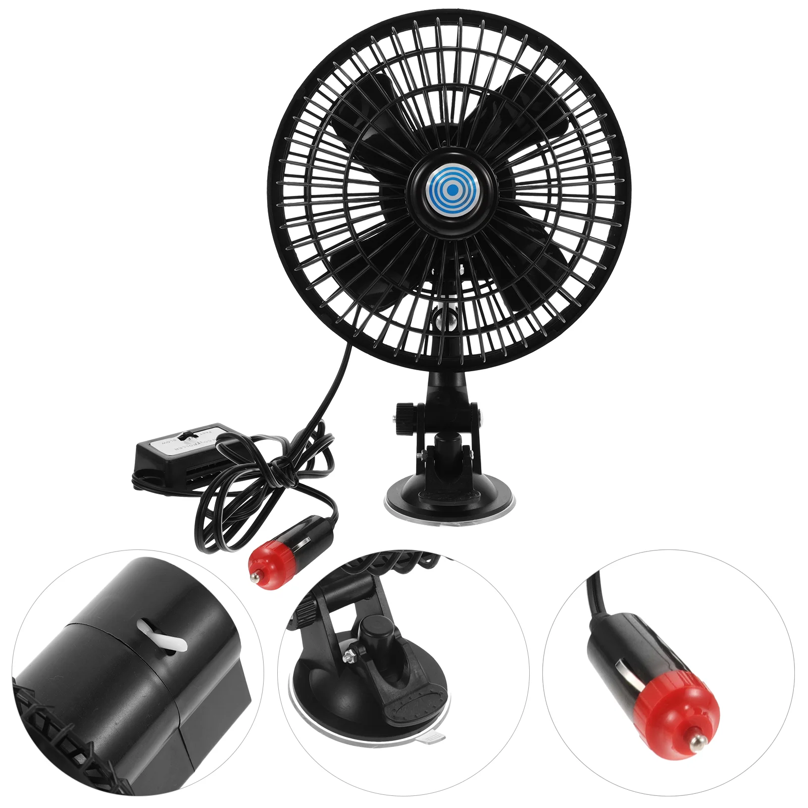 

10 Inch Rear Seat Fan 12v Car Air for Fans The Vehicle Infant Crib Stroller Backseat