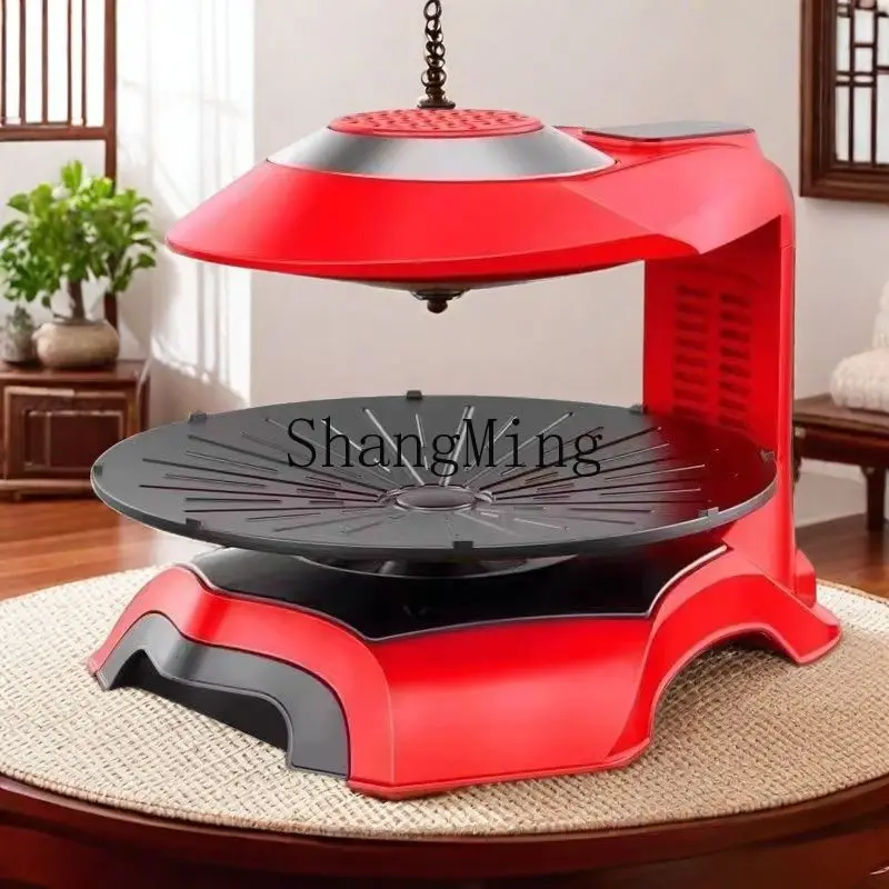 

ZYY household large-capacity electric barbecue grill, no oil smoke, non-stick barbecue pot rotation