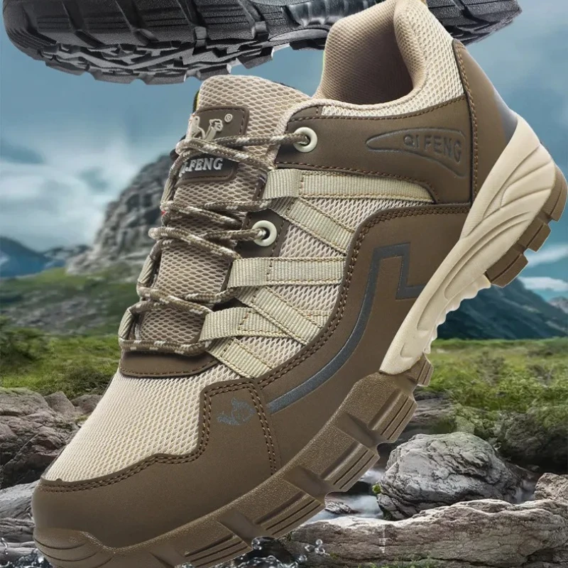 New Unisex Couple Outdoor Hiking Shoes Waterproof No-slip Boots Walk Women Sneakers Durable Camping Trekking Boots for Men Women