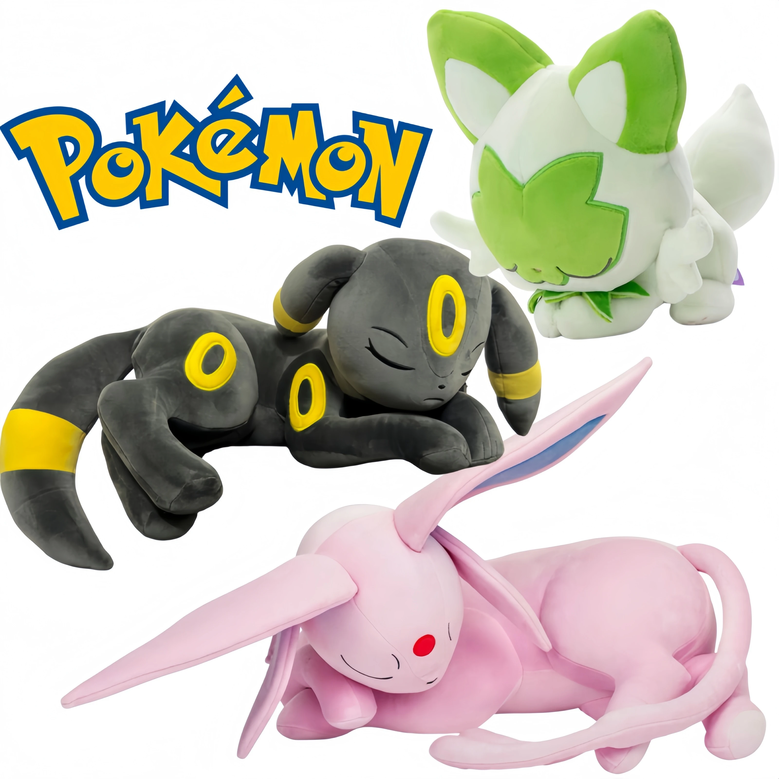 

Pokemon Peluche Elf Sleeping Eevee Peluche Eeveelution Espeon Flareon Vaporeon Umbreon plush toy Piplup Sylveon stuffed toys