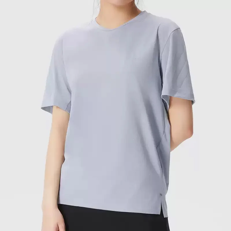 

Adidas women's short-sleeved blue T-shirt, 26 Spring/Summer new style fitness running sportswear KF2699