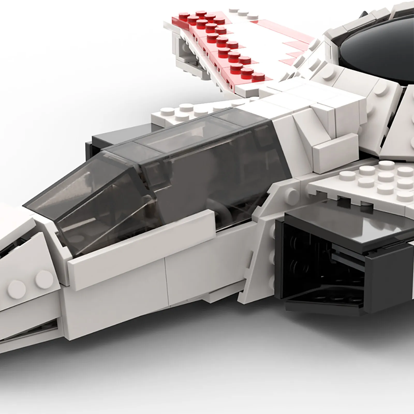 

C5714 Resilient Multi-purpose Fighter Model from Video Game 676 Parts