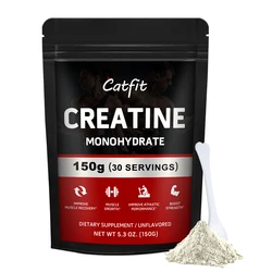 Catfit Creatine Monohydrate Improve Gain Strength Build Muscle&Enhance Athletic Performance Muscle protein for Gym